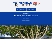 Tablet Screenshot of meadowsunion.org